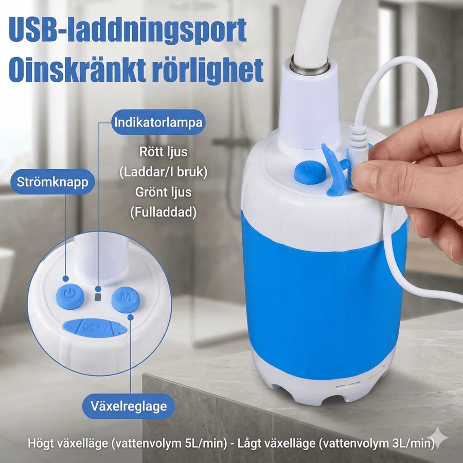 Portable shower