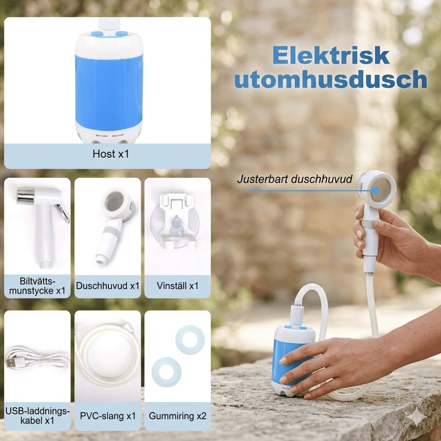 Portable shower