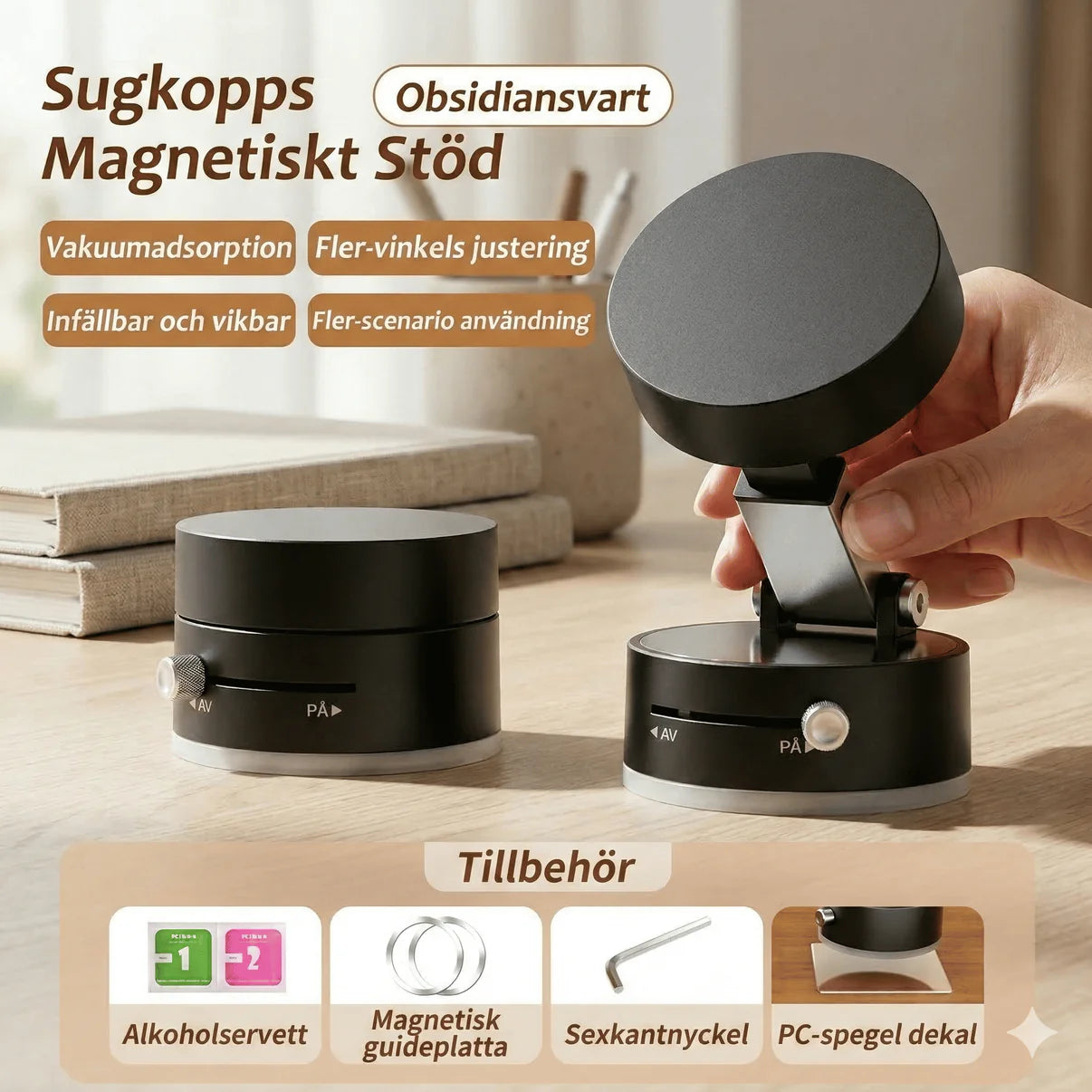 DriveMag – Magnetisk mobilhållare för bilen