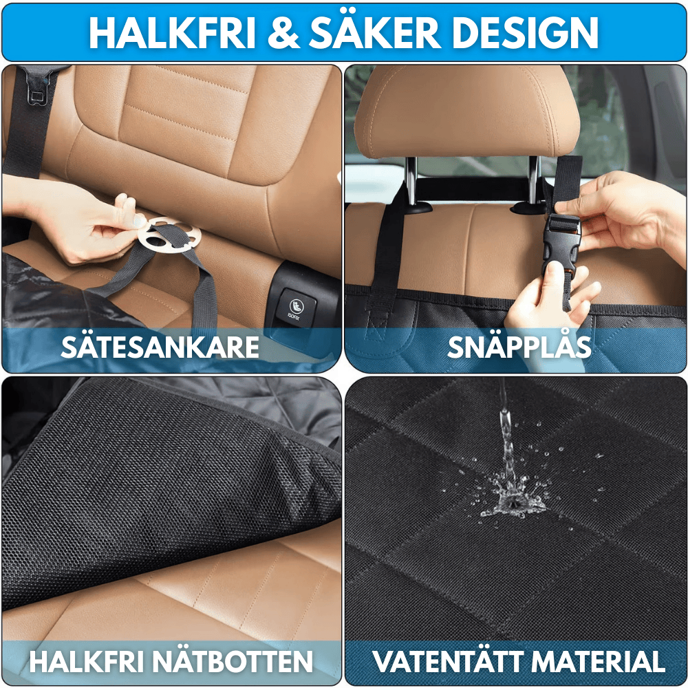 Hundsätesskydd till bil