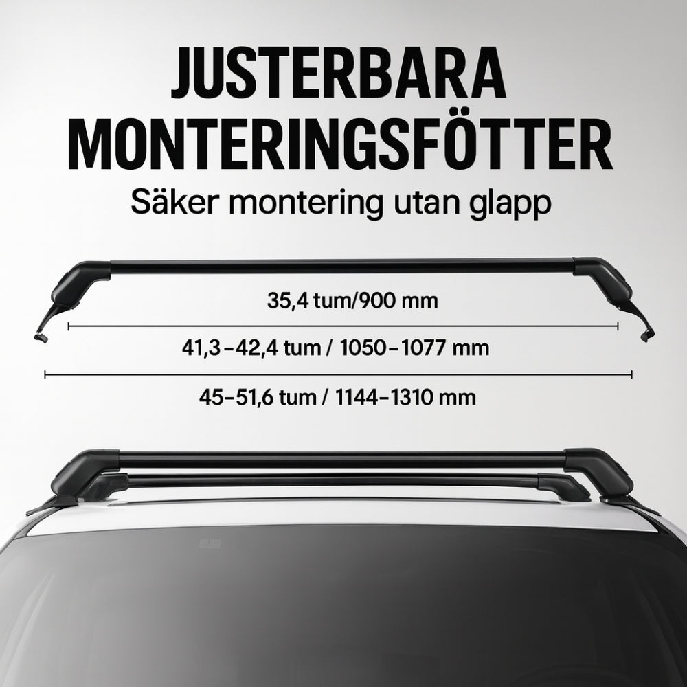 Roadster Roof Rack - Adjustable